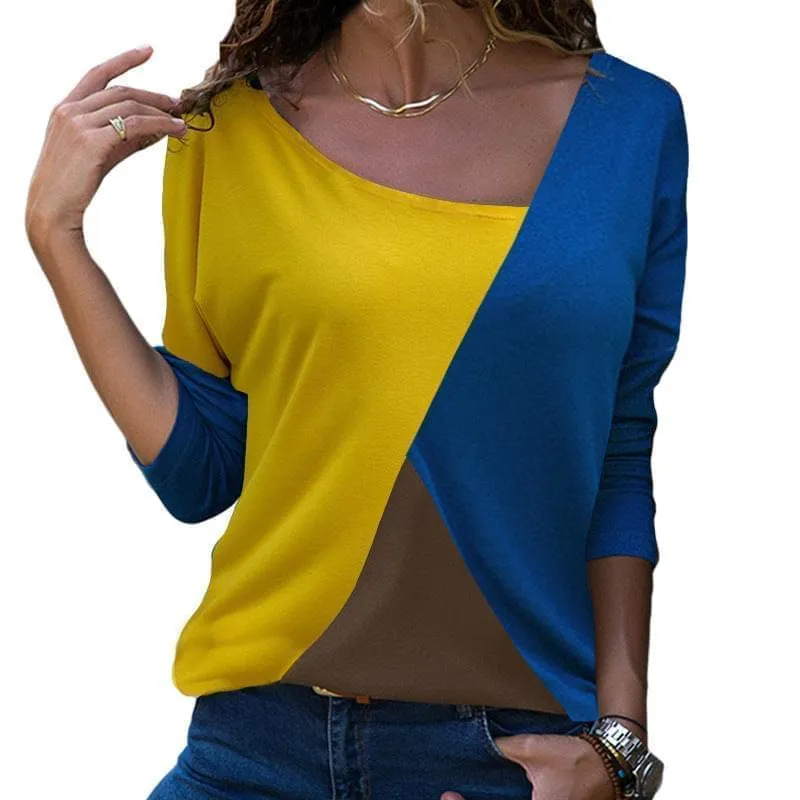 Autumn Casual Long Sleeve Women T-Shirts - GlamzLife