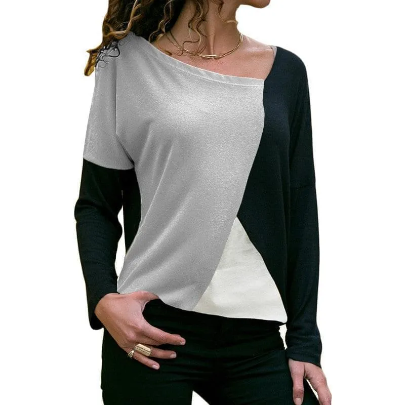 Autumn Casual Long Sleeve Women T-Shirts - GlamzLife