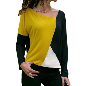Autumn Casual Long Sleeve Women T-Shirts - GlamzLife