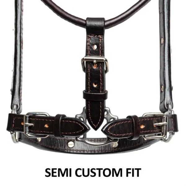Billy Royal® Dark Side Silver Fitted Show Halter