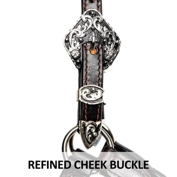 Billy Royal® Dark Side Silver Fitted Show Halter