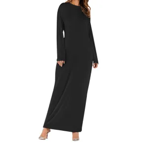 Black Slip Dress