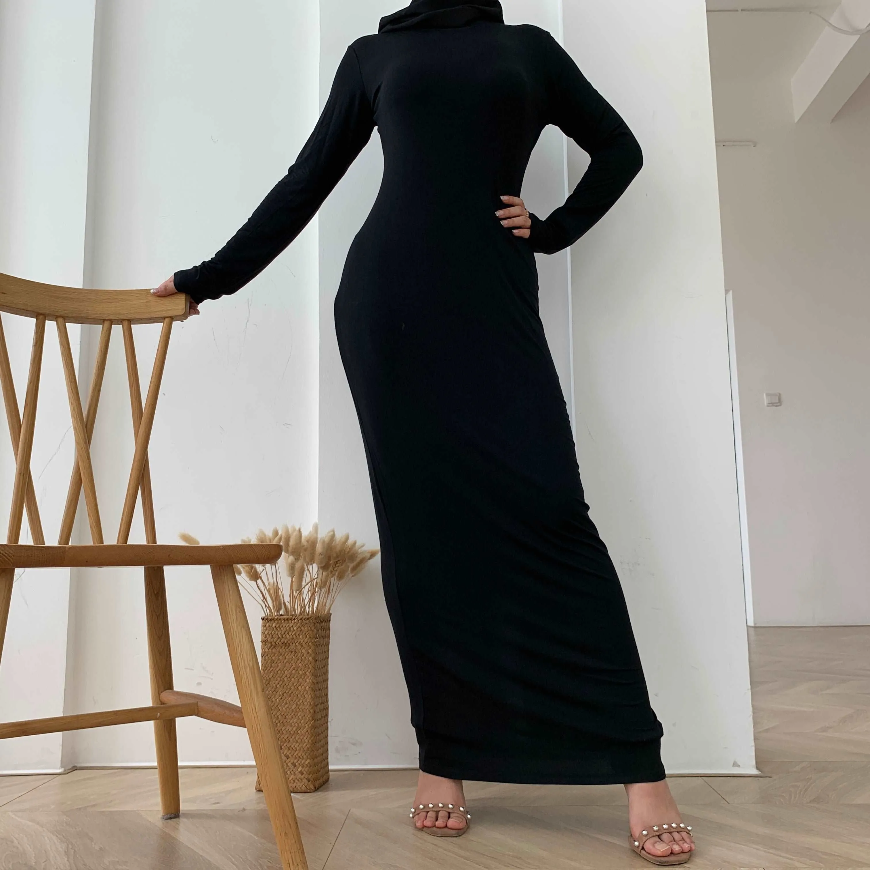 Black Slip Dress