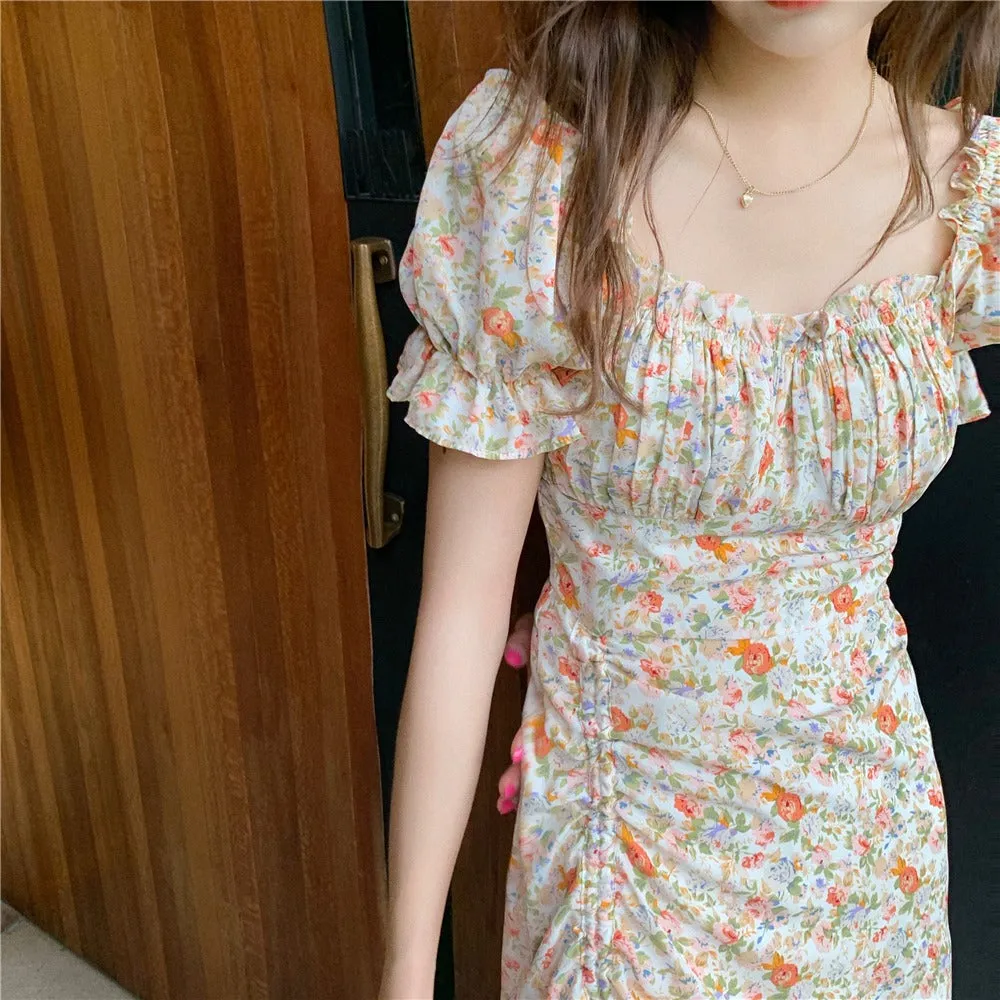 Blossoming Dainty Puff Dress