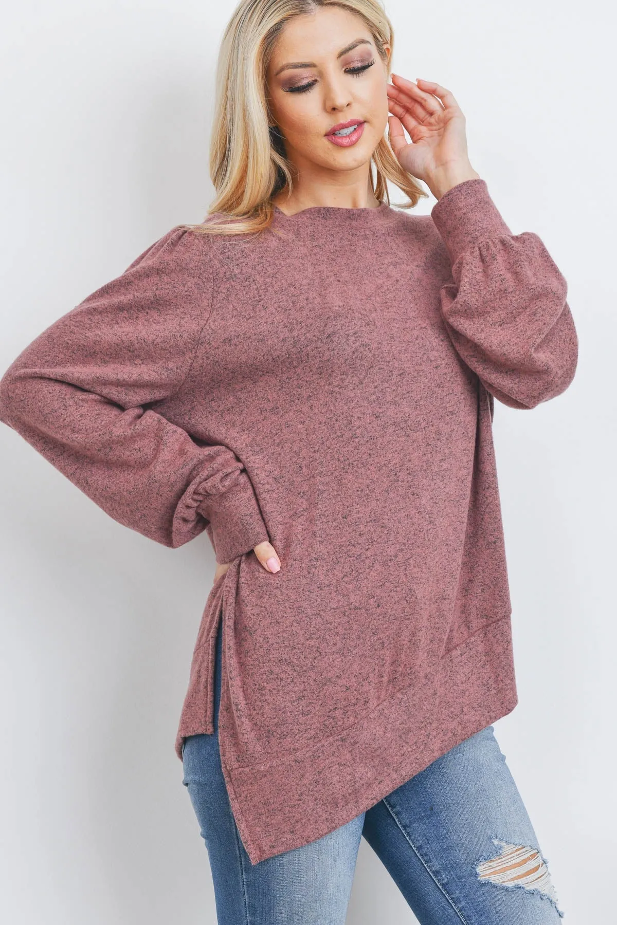 C16-A-3-AT4390 MAUVE TOP 2-2-2