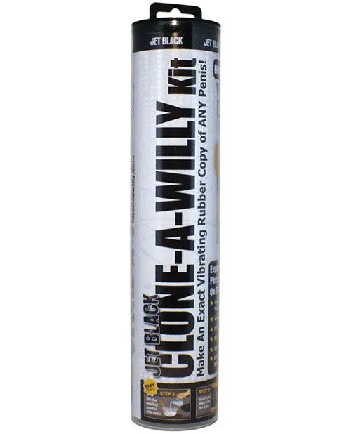 Clone-a-willy Kit Vibrating - Jet Black
