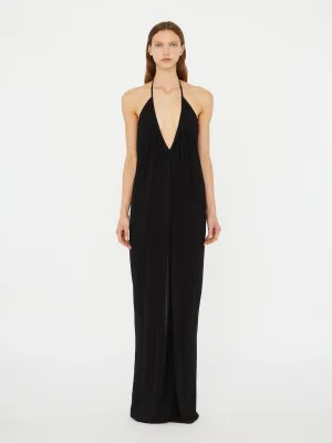 Cowled Halter Jumpsuit
