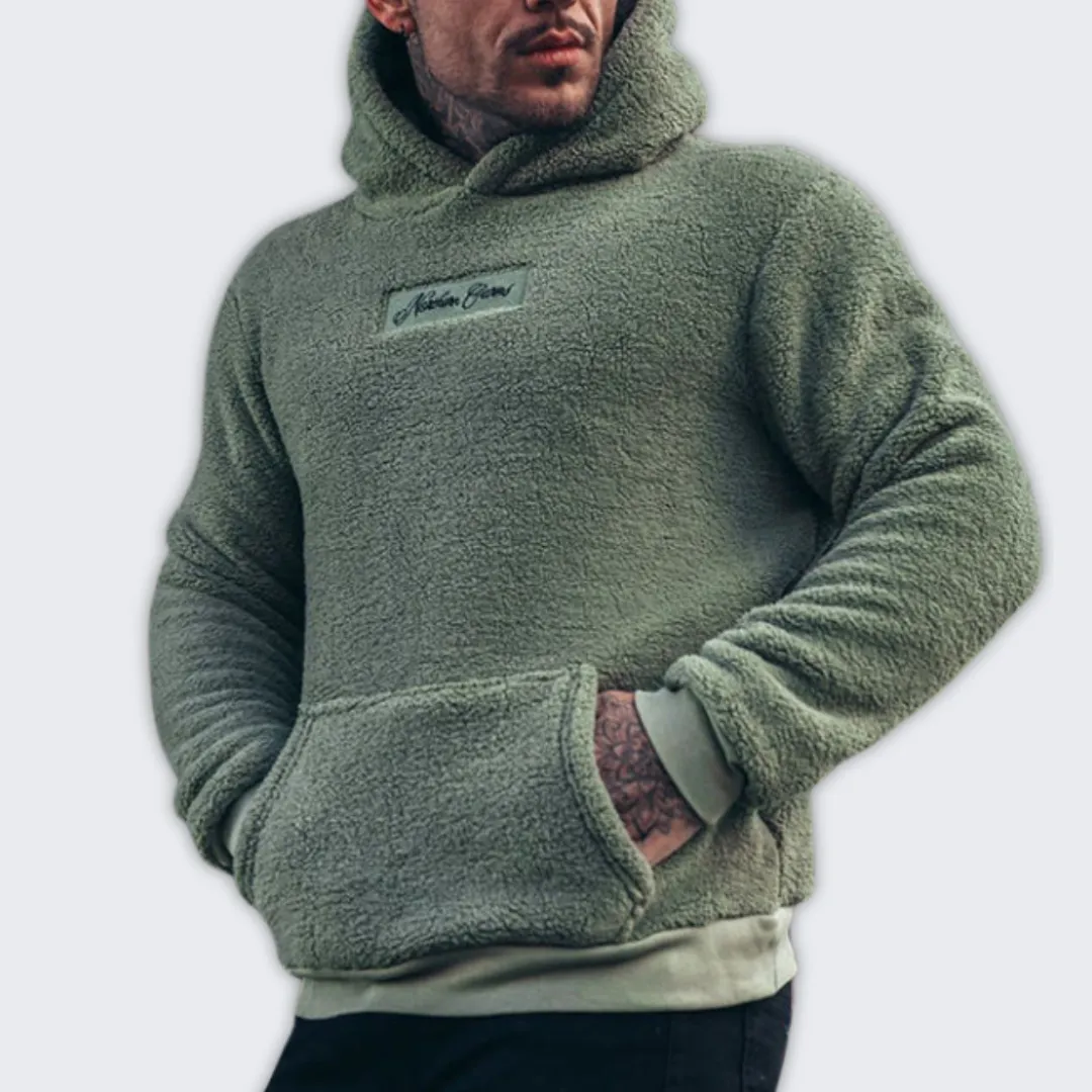 Cozy Renzo Plush Hoodie - Soft, Stylish & Versatile Wear