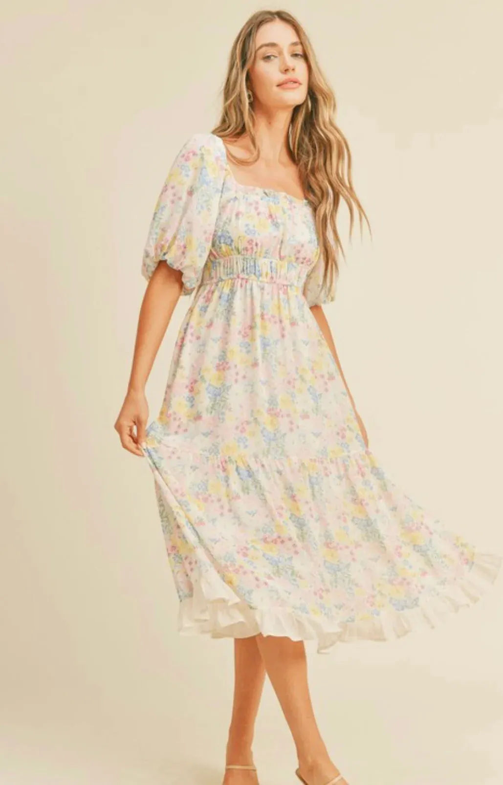 Dainty Floral Dress