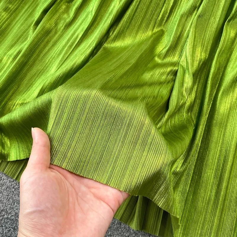 Darcy Halter Neck Strapless Pleated Dress