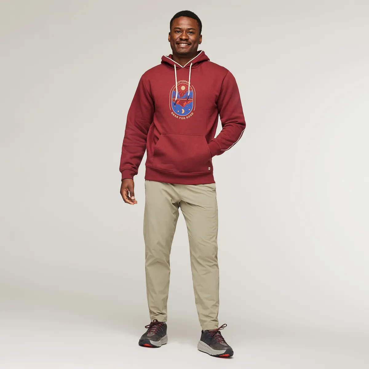 Day And Night Pullover Hoodie - Men's