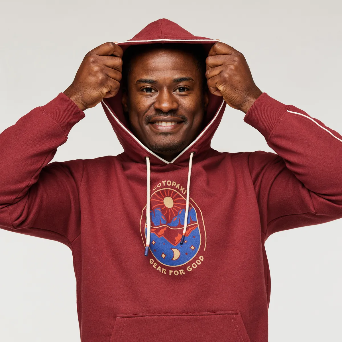 Day And Night Pullover Hoodie - Men's