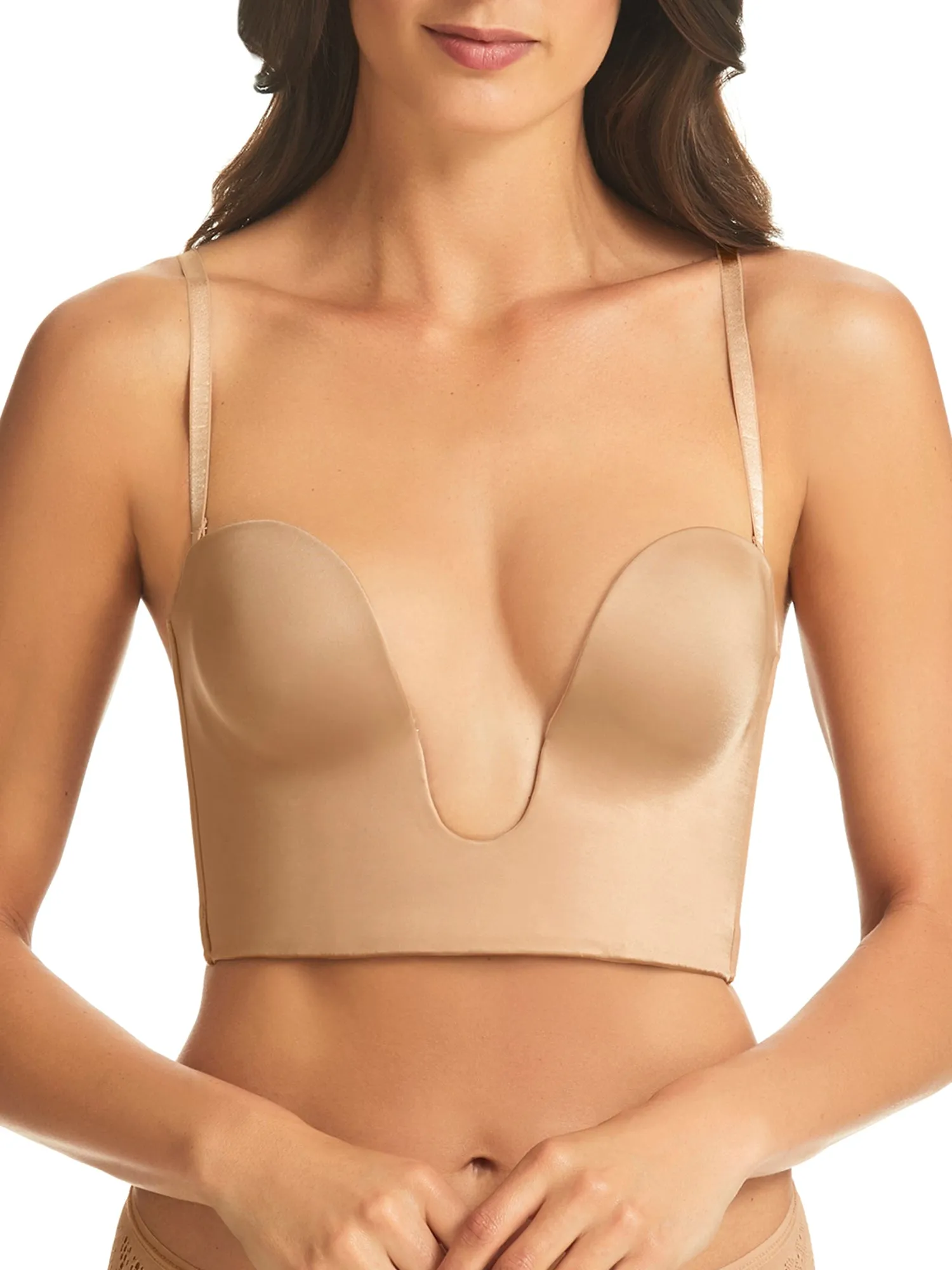 Fine Lines Refined 4-Way Strapless Convertible Plunge Bustier