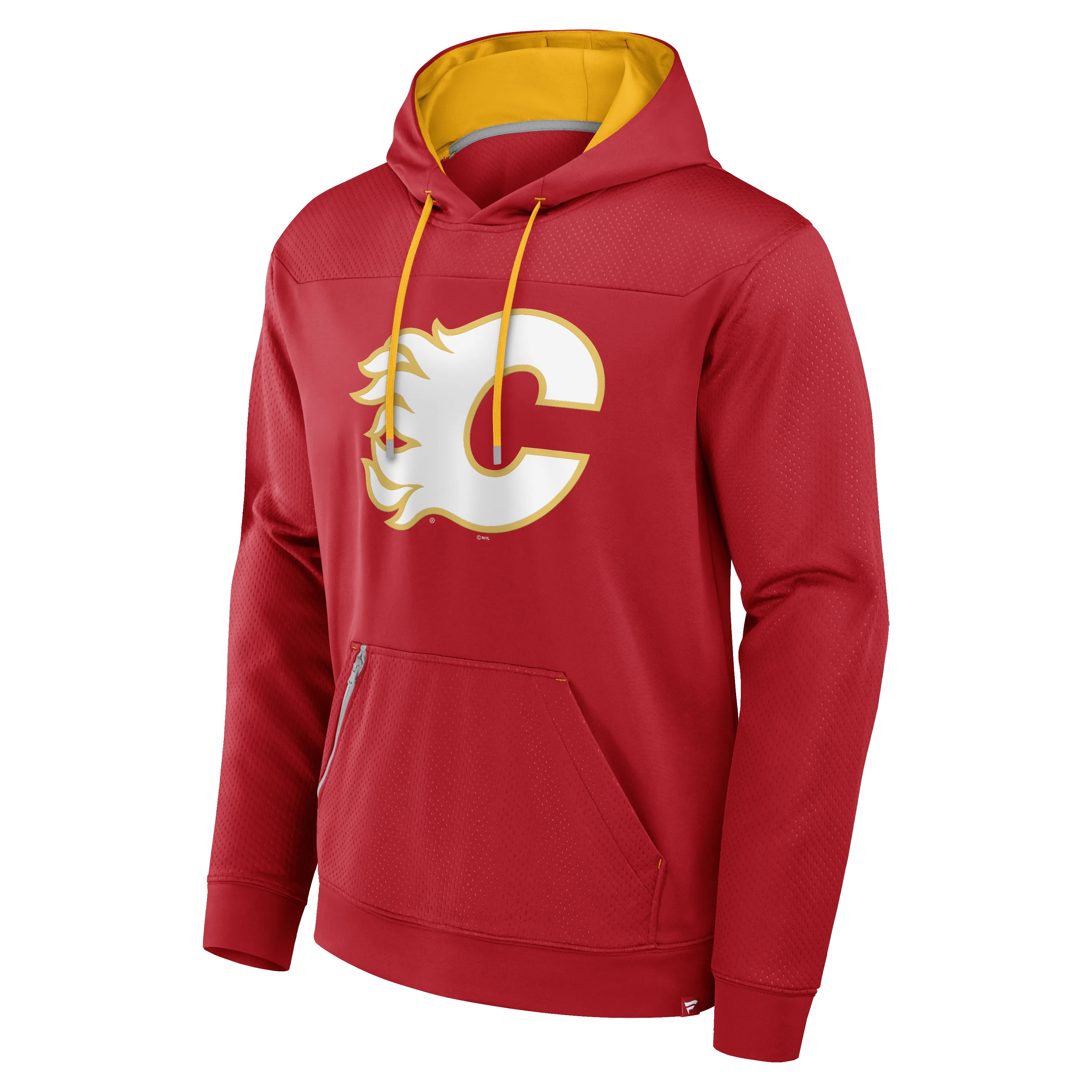 Flames Fanatics Defender Poly Fleece Hoodie