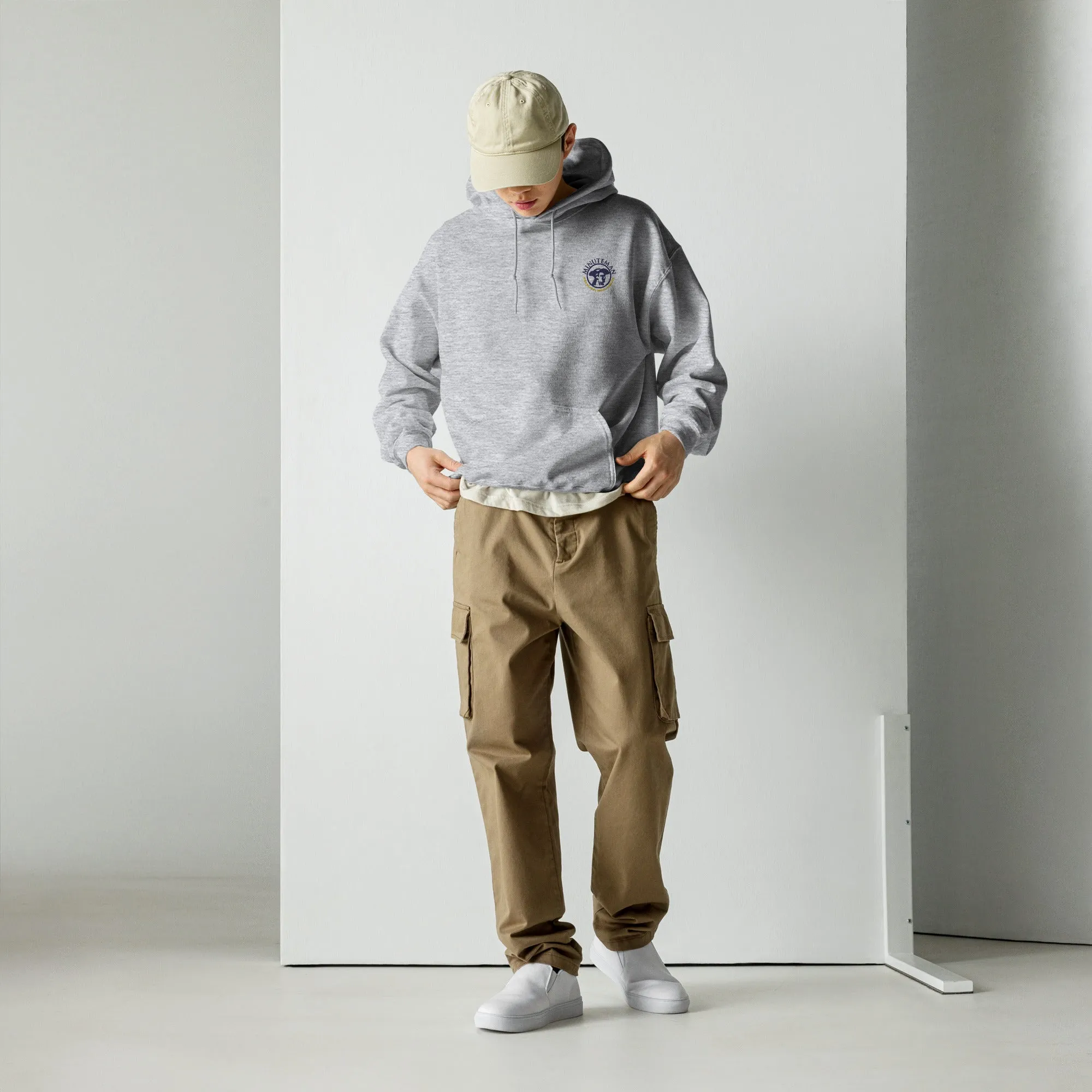 Gray Unisex Hoodie