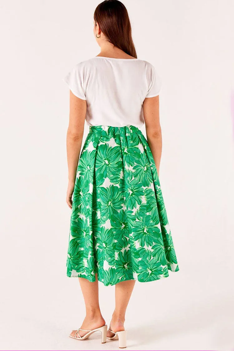 Jade Fleurette Skirt | FINAL SALE