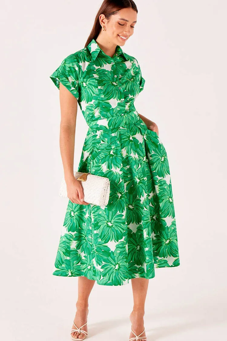 Jade Fleurette Skirt | FINAL SALE