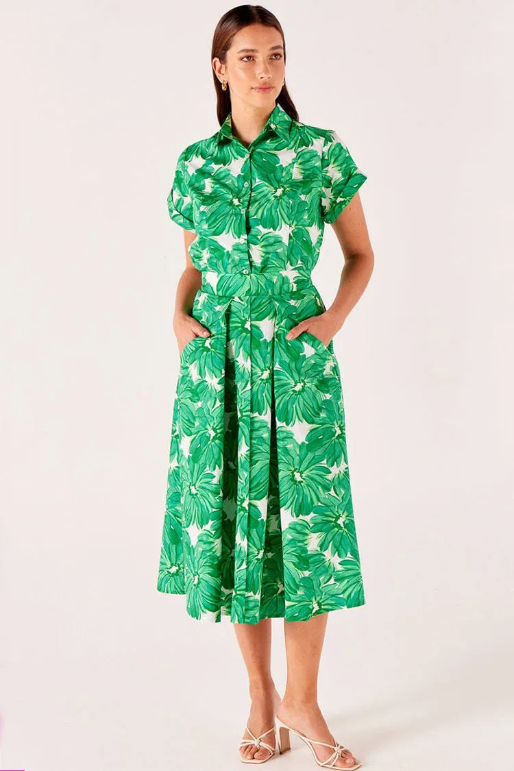 Jade Fleurette Skirt | FINAL SALE