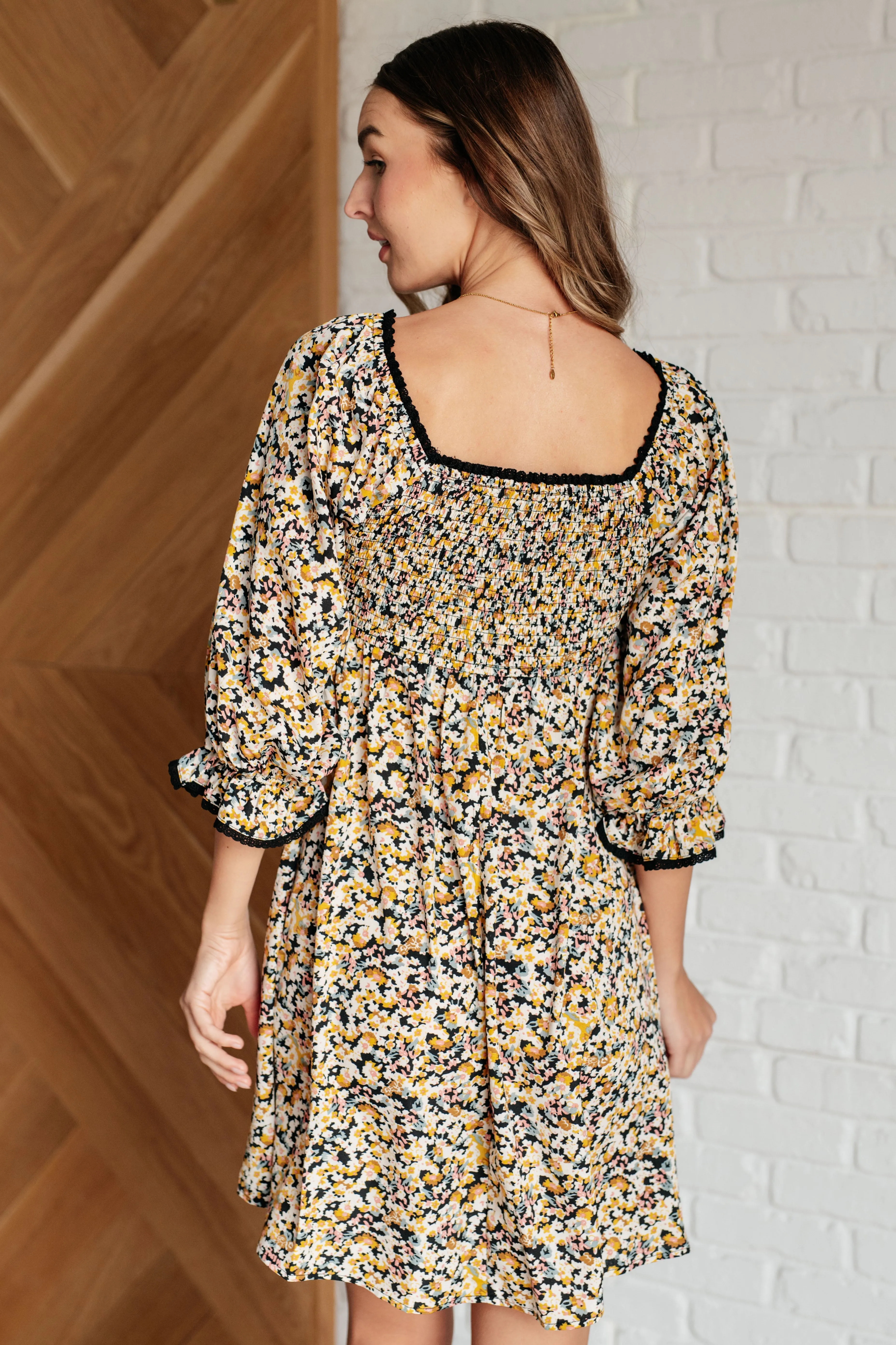 Jodifl-Sweet Solitude Floral Babydoll Dress