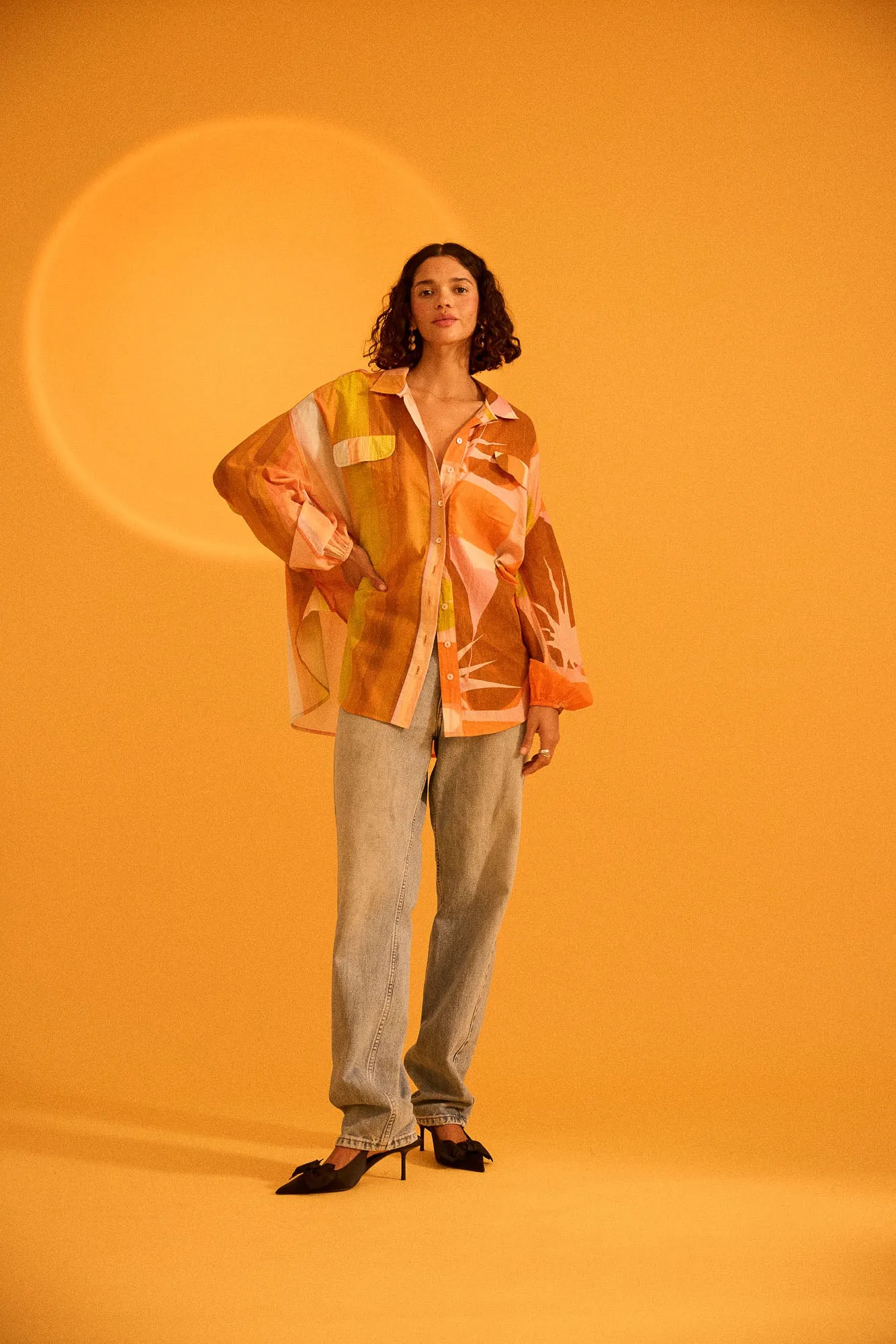 Kinga Csilla Dakotas Lucky Chalm Shirt