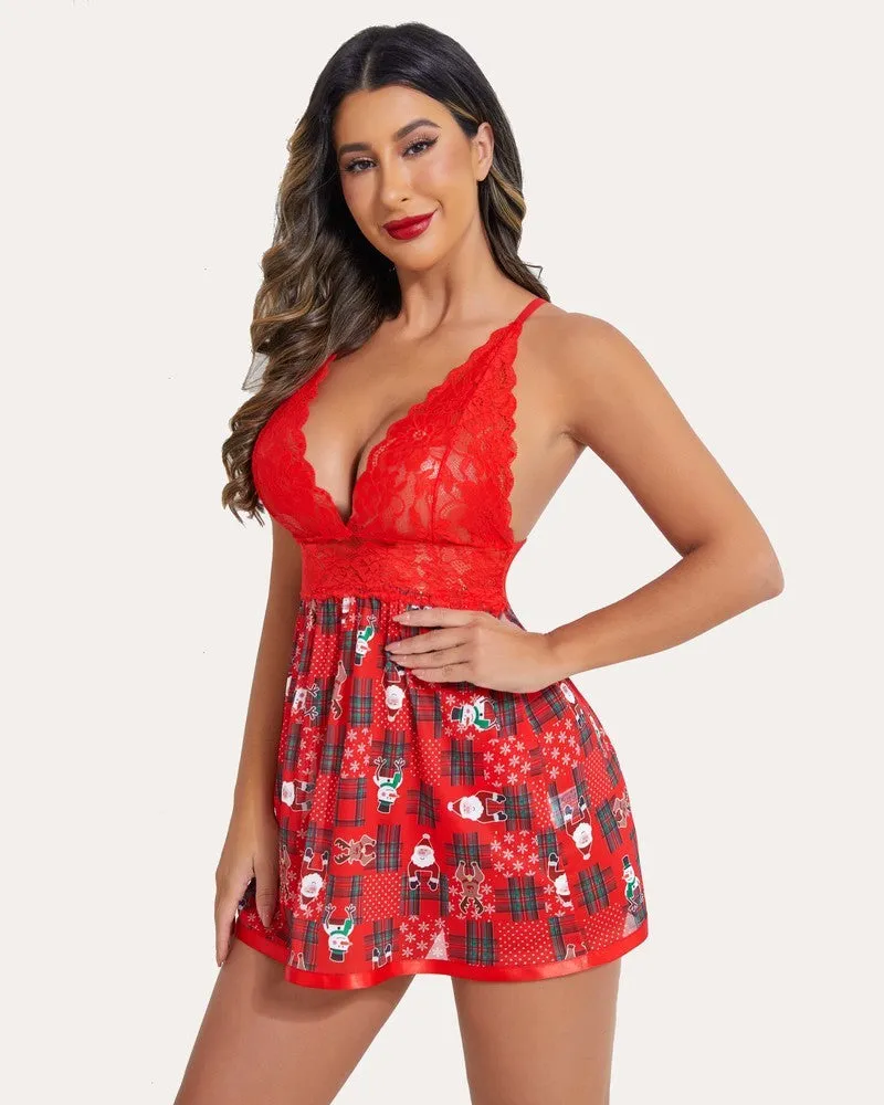 Lace Babydoll Lingerie