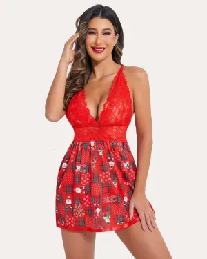 Lace Babydoll Lingerie