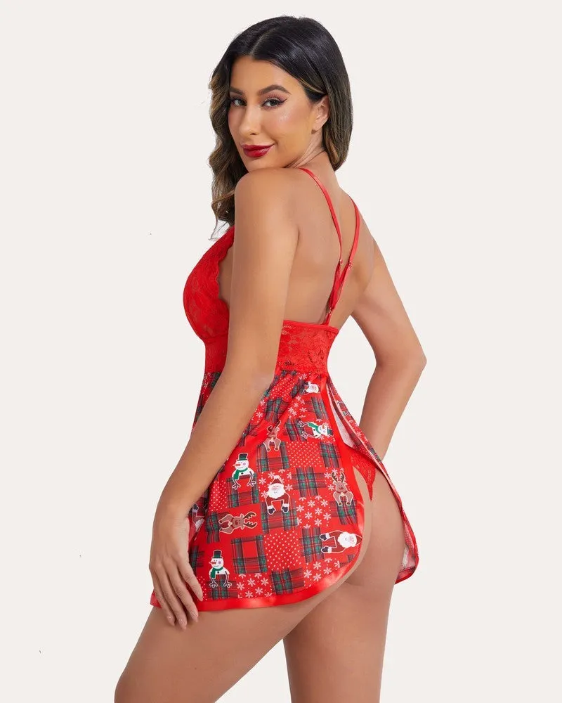 Lace Babydoll Lingerie