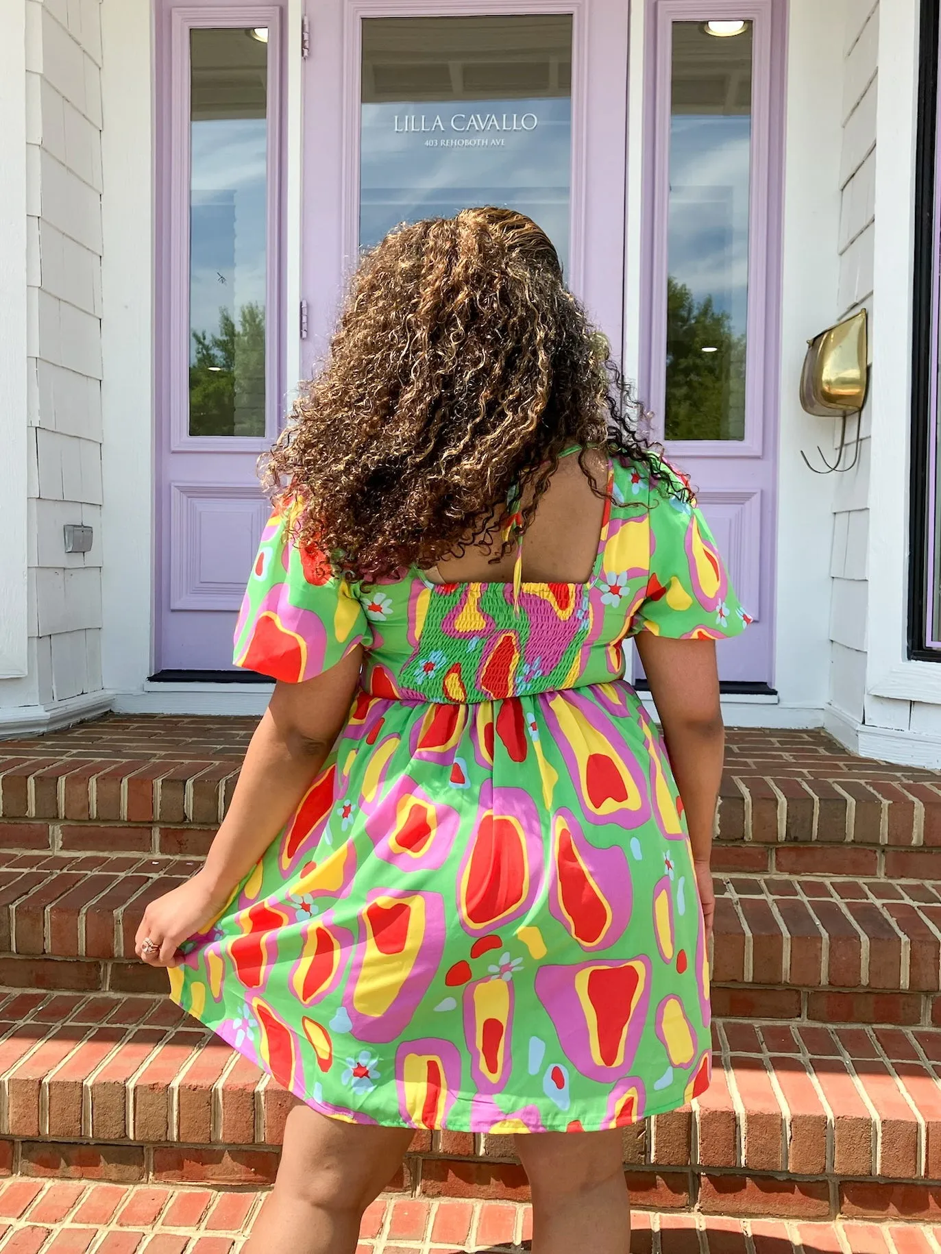 Lime Green Dreams Mini Dress