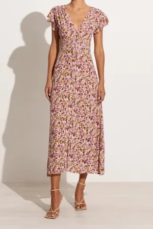 Magdelena Midi Dress - Cala Nika Floral