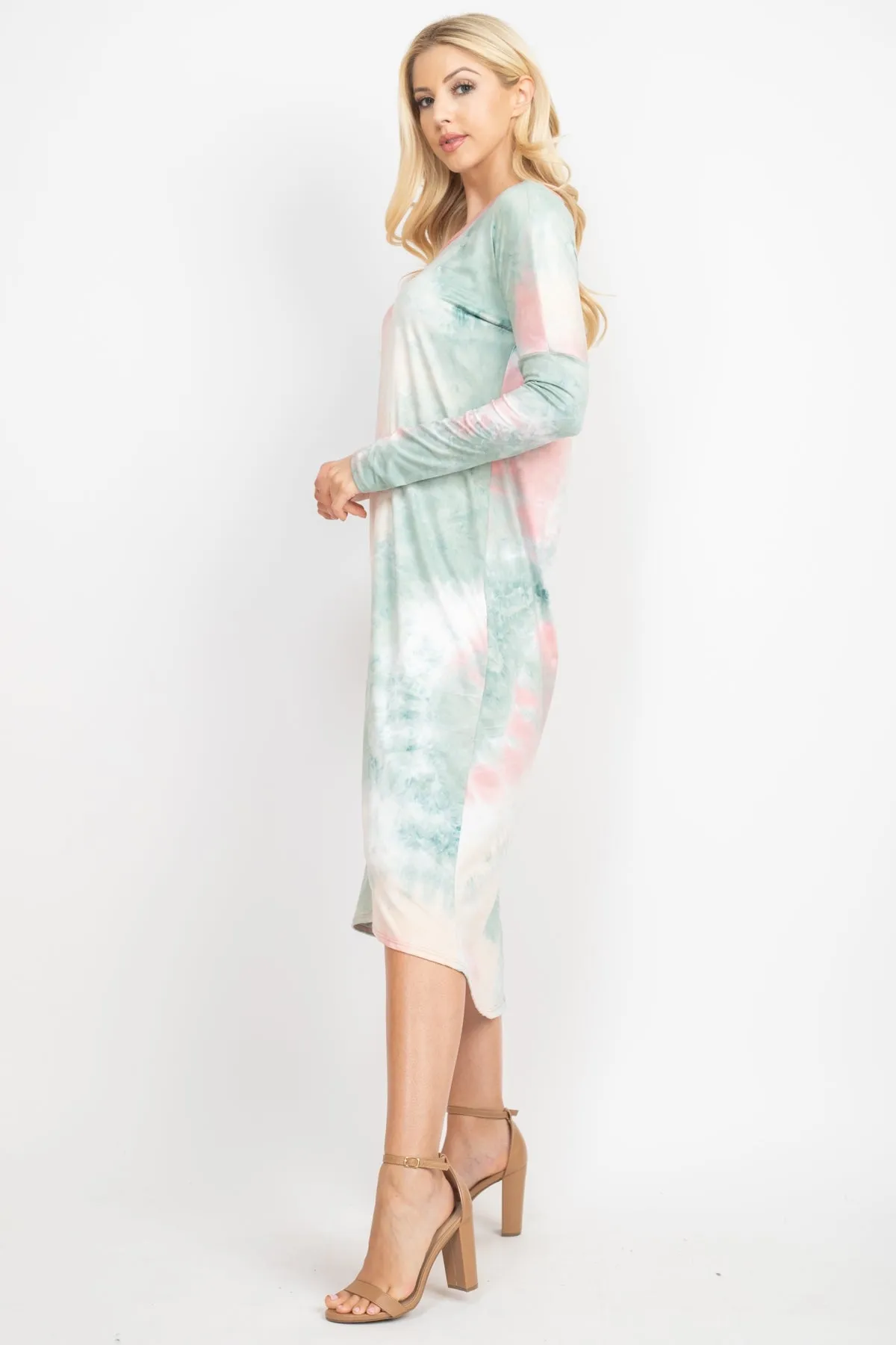 MAUVE SAGE DRESS