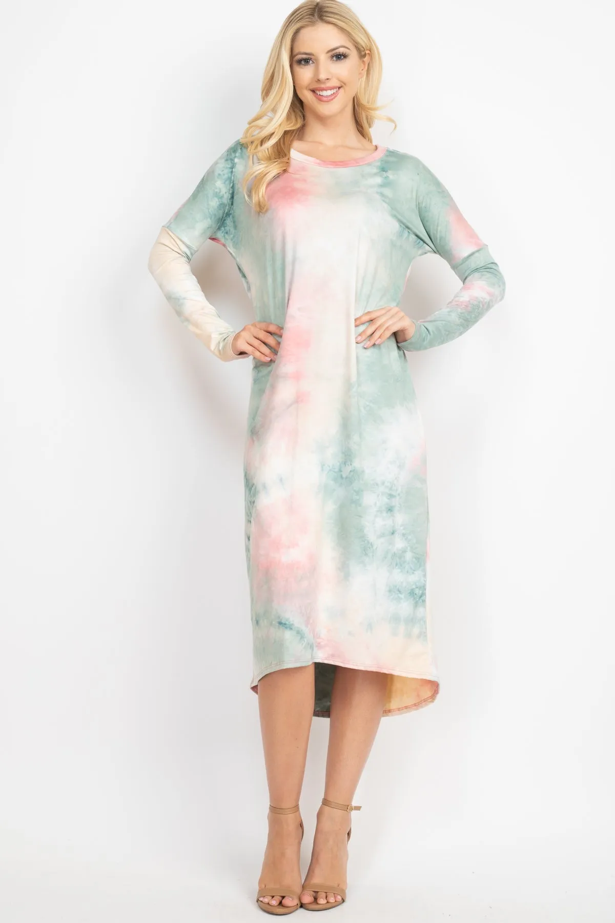 MAUVE SAGE DRESS