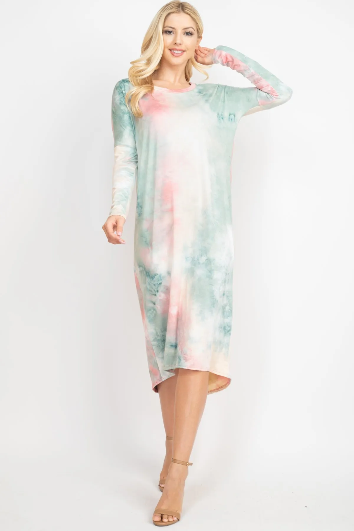 MAUVE SAGE DRESS