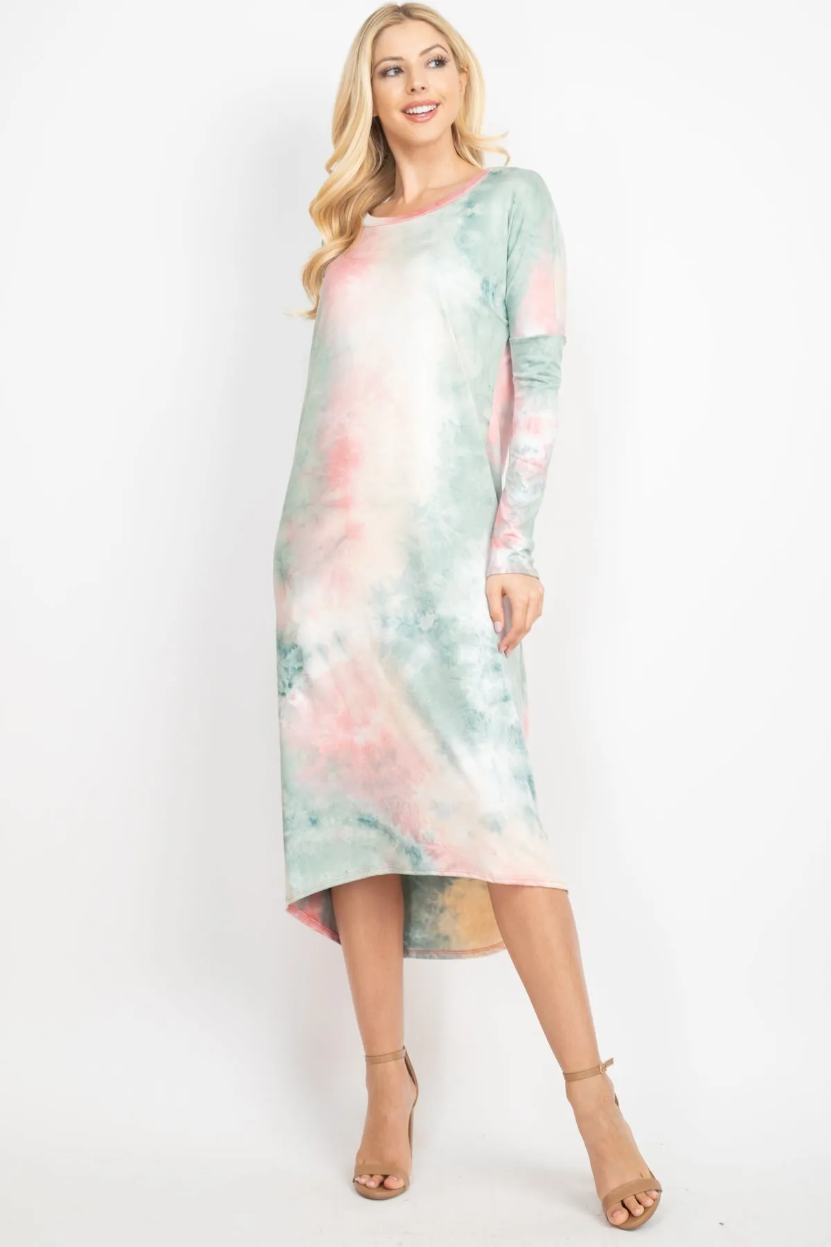 MAUVE SAGE DRESS