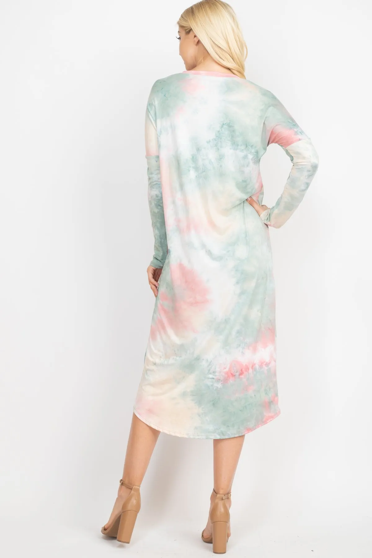 MAUVE SAGE DRESS