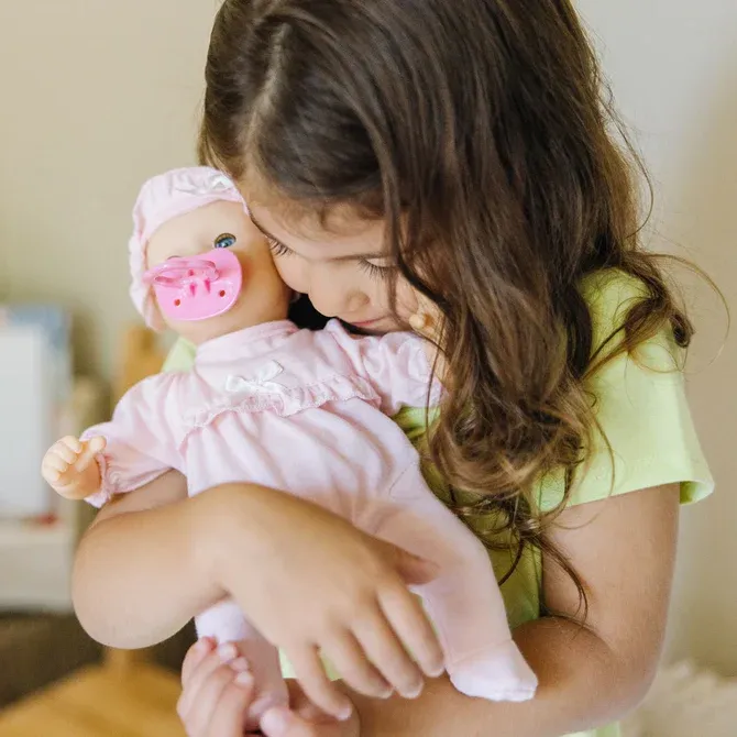 Melissa & Doug Mine to Love 12" Baby Doll - Jenna