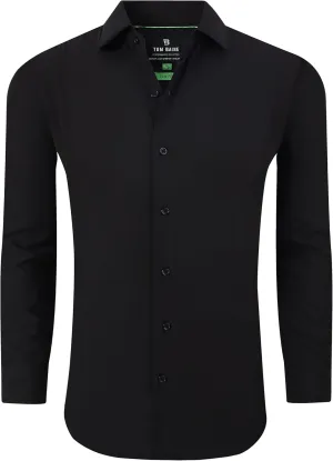 Men's Performance Stretch Long Sleeve Basic Button Down