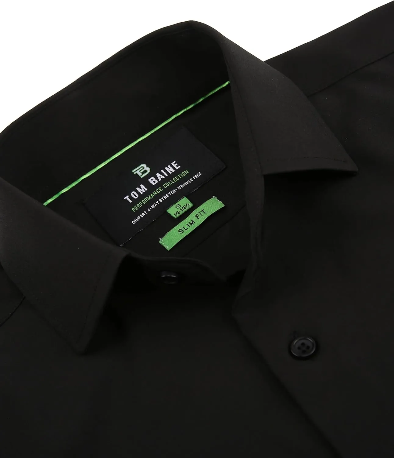 Men's Performance Stretch Long Sleeve Basic Button Down