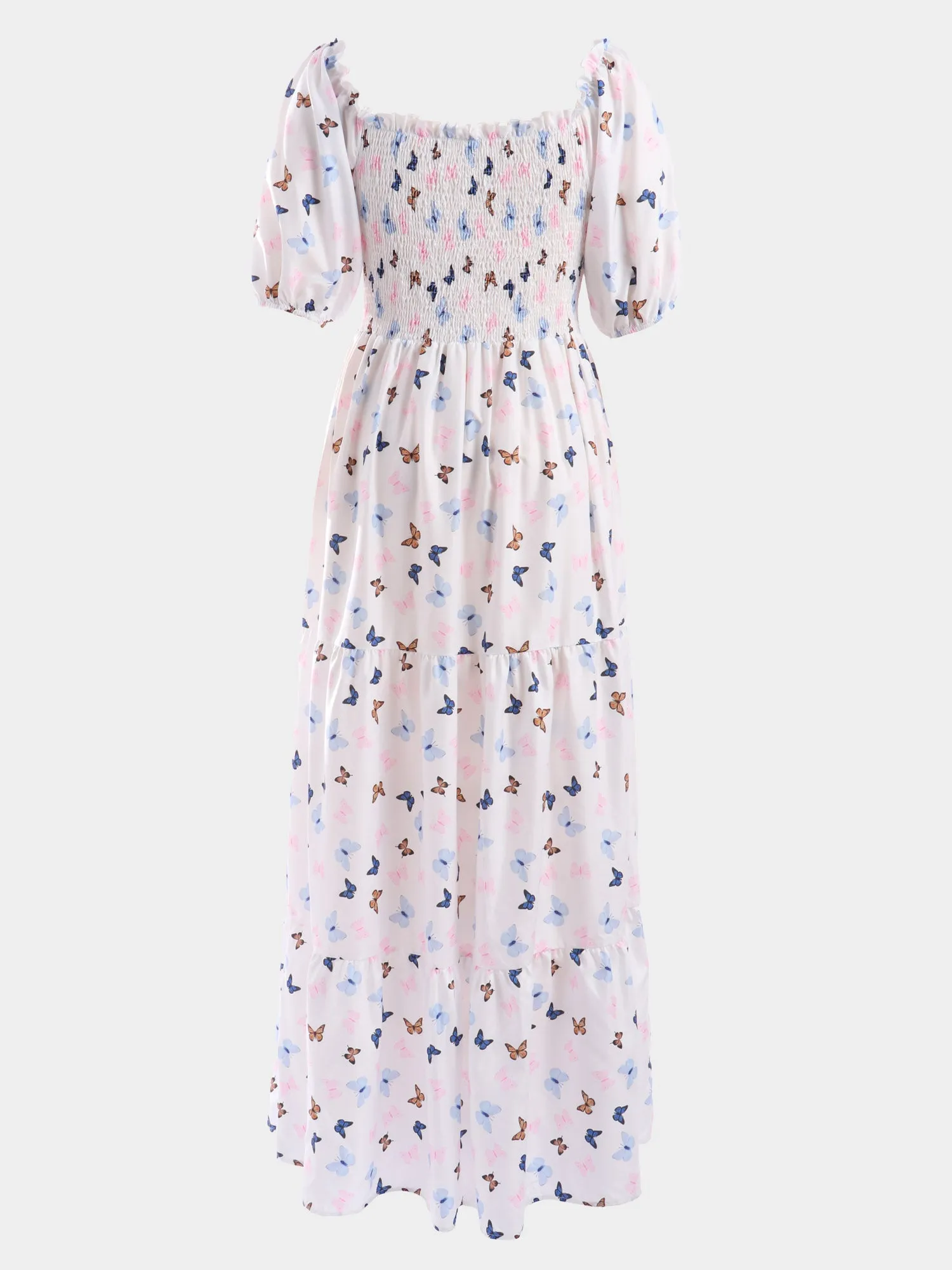 Midsize Dainty Off-Shoulder Maxi Dress