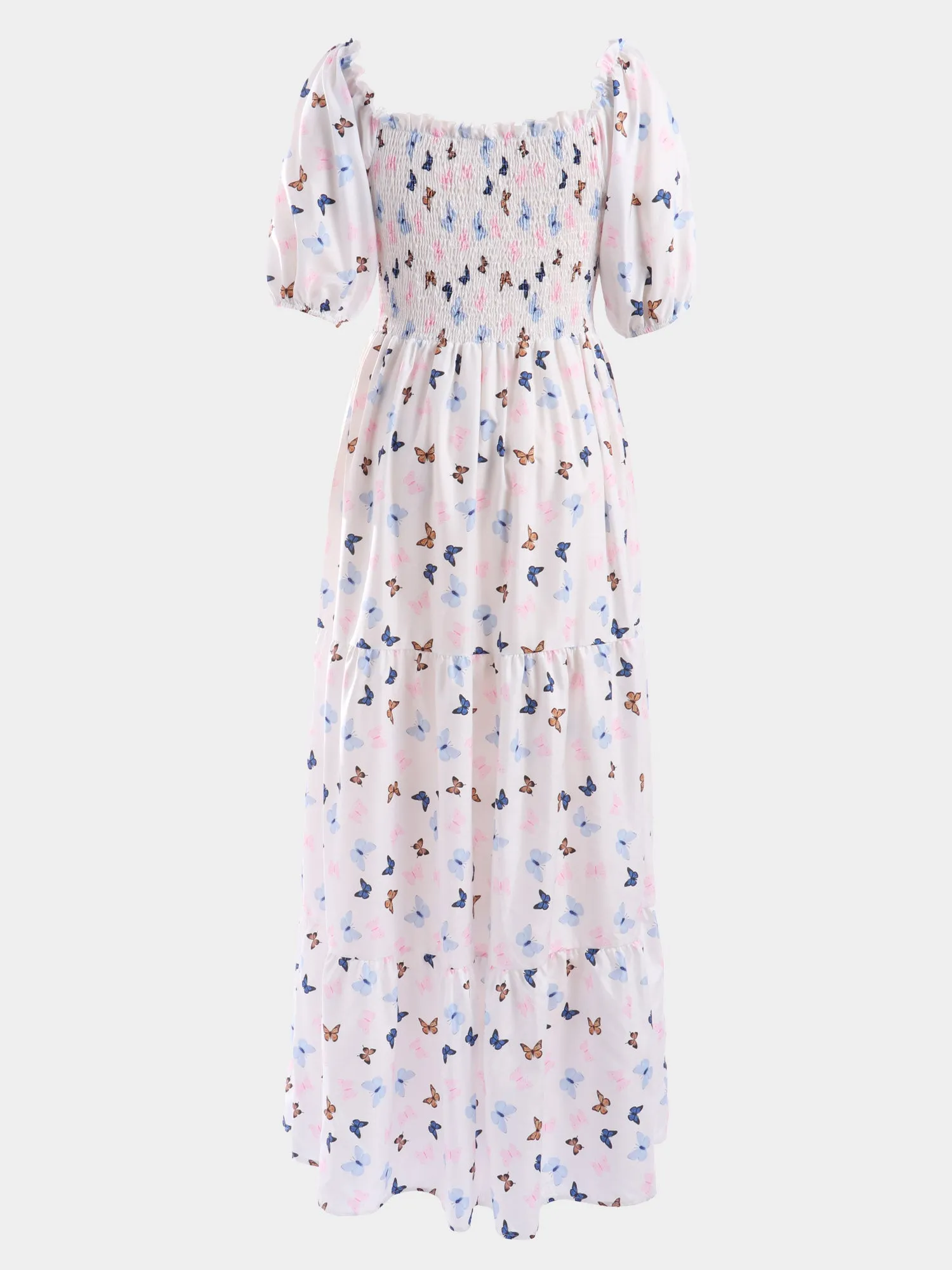 Midsize Dainty Off-Shoulder Maxi Dress