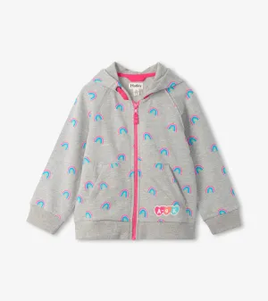 Mini Rainbows Full Zip Hoodie | Hatley
