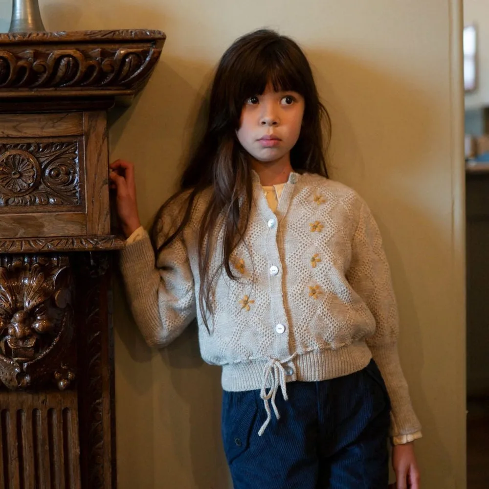 Moss Cardigan, Biscuit