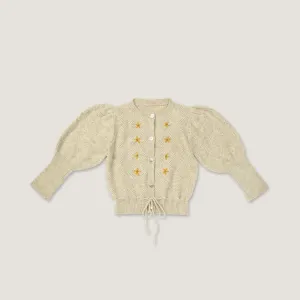Moss Cardigan, Biscuit