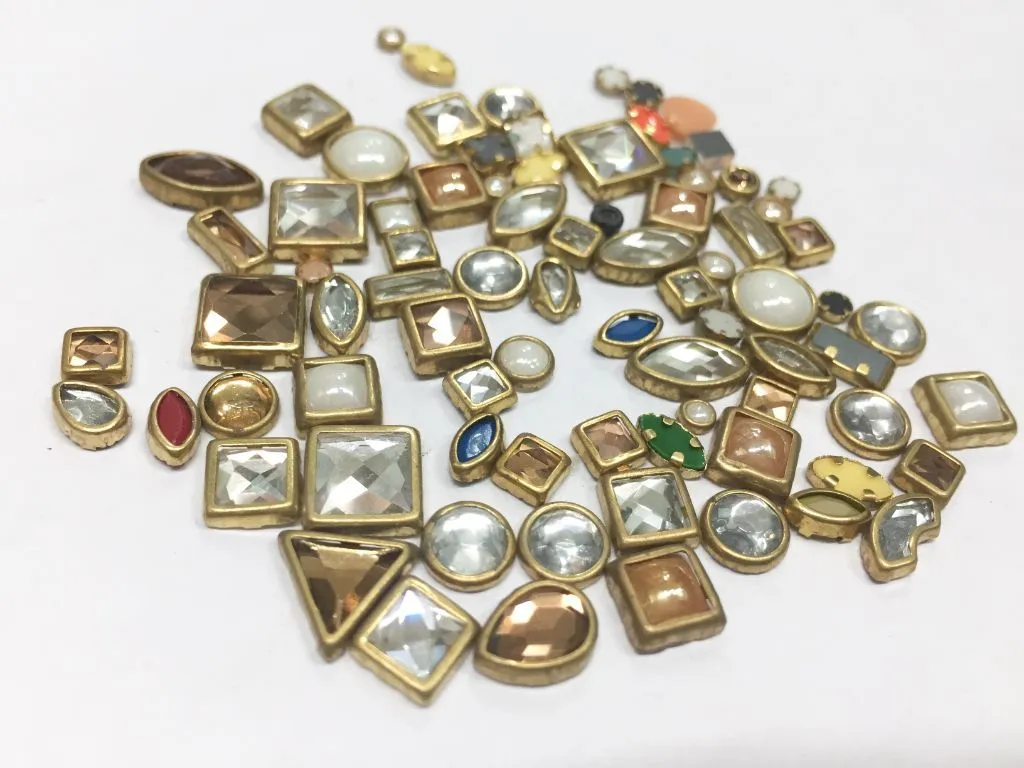 Multicolour Assorted Pasting Kundan Stones