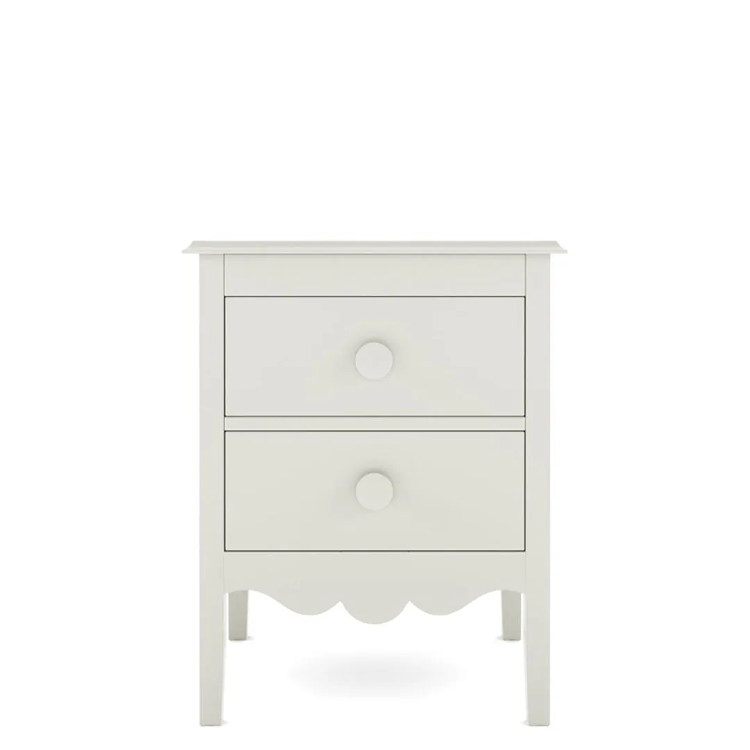 Nellie 2-Drawer Bedside Table