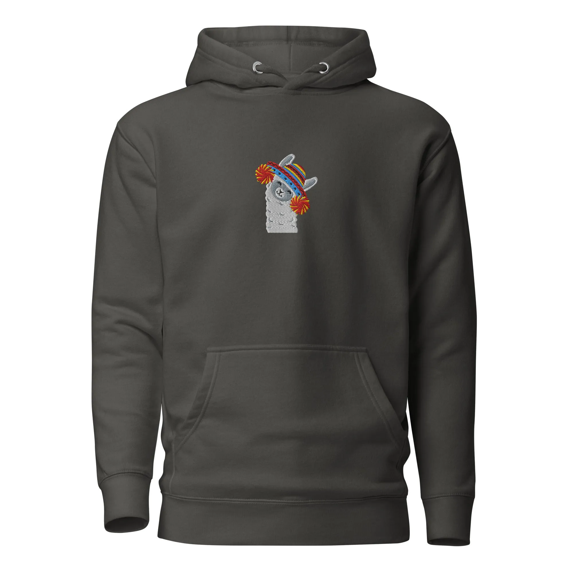 Peruvian Alpaca Embroidered Hoodie