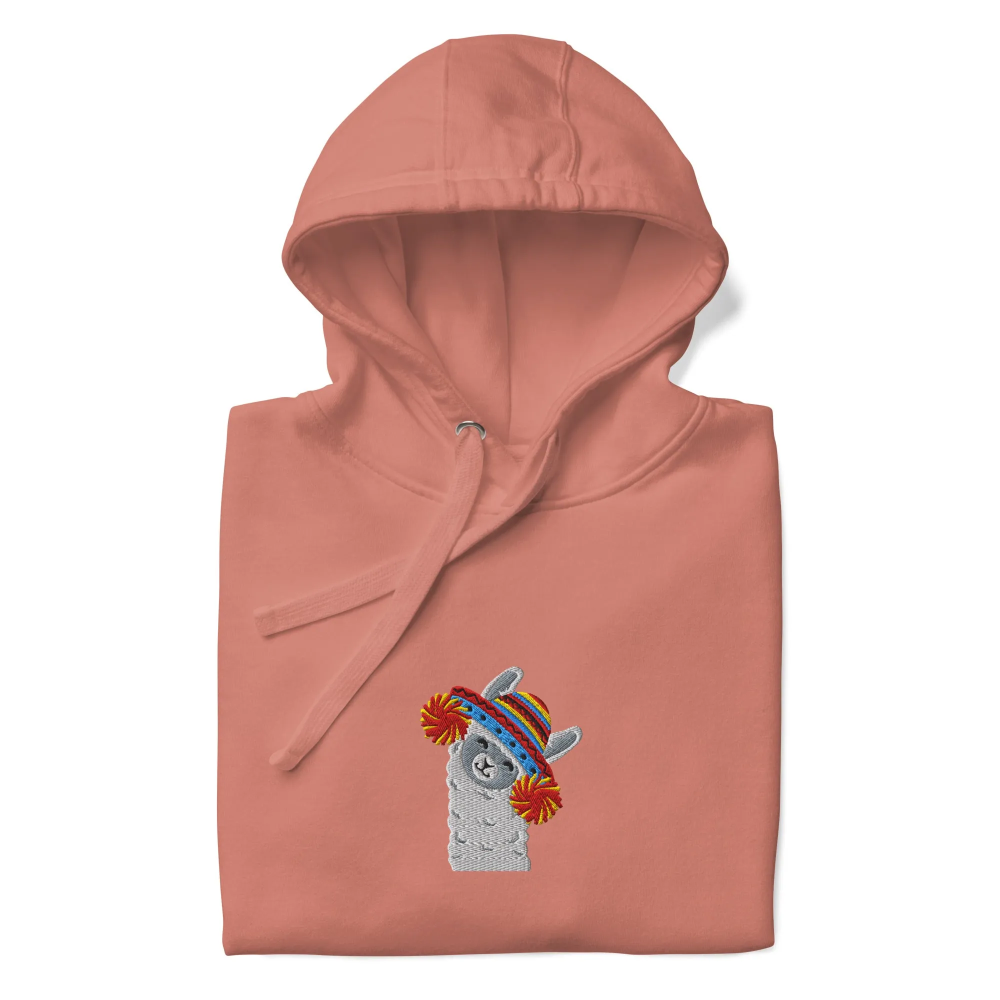 Peruvian Alpaca Embroidered Hoodie