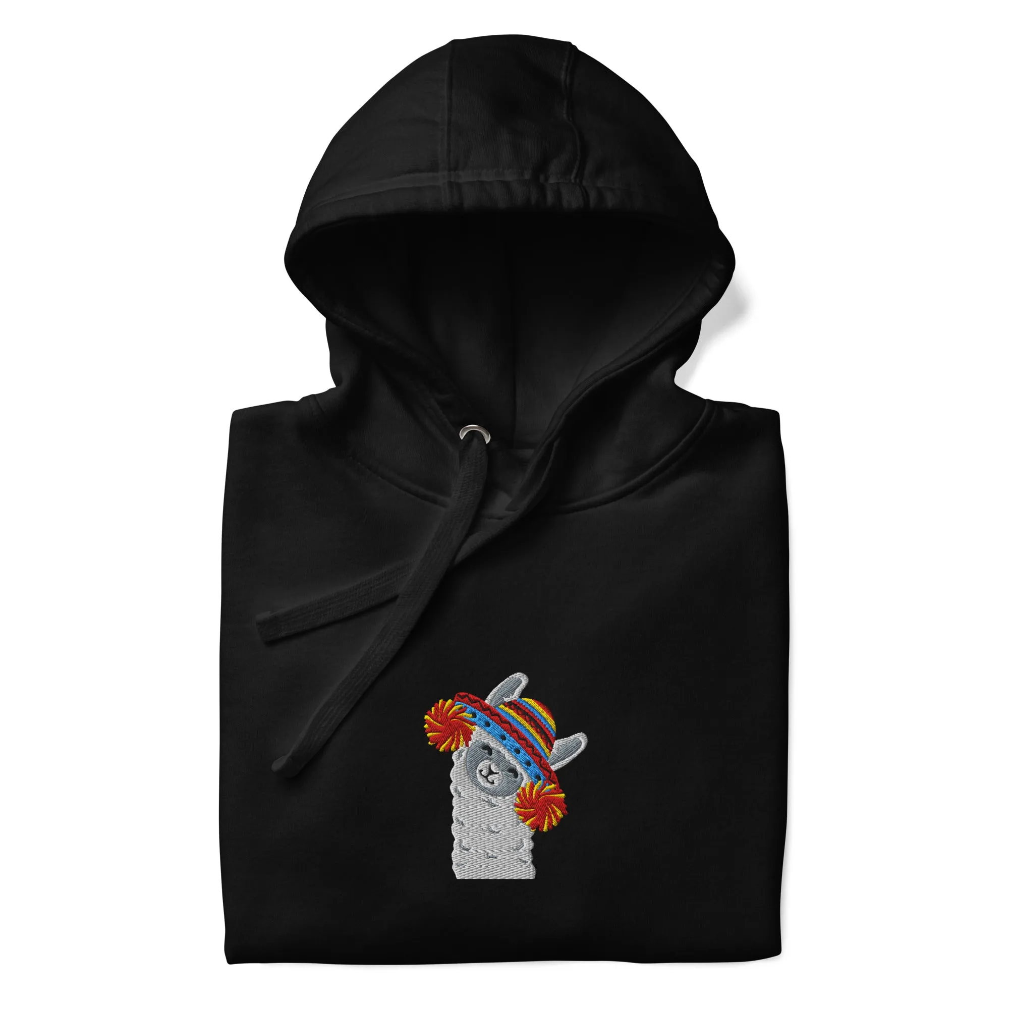Peruvian Alpaca Embroidered Hoodie