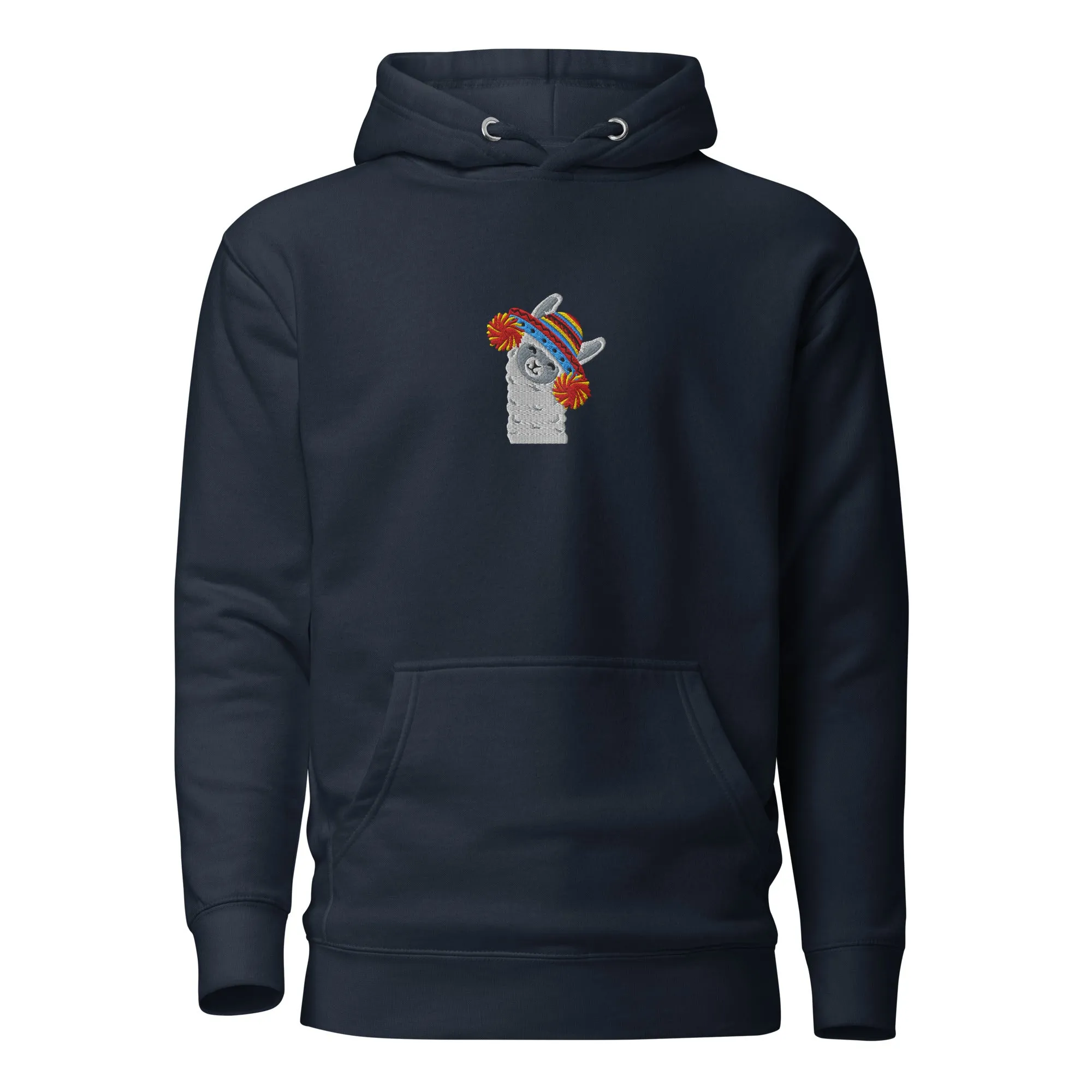 Peruvian Alpaca Embroidered Hoodie