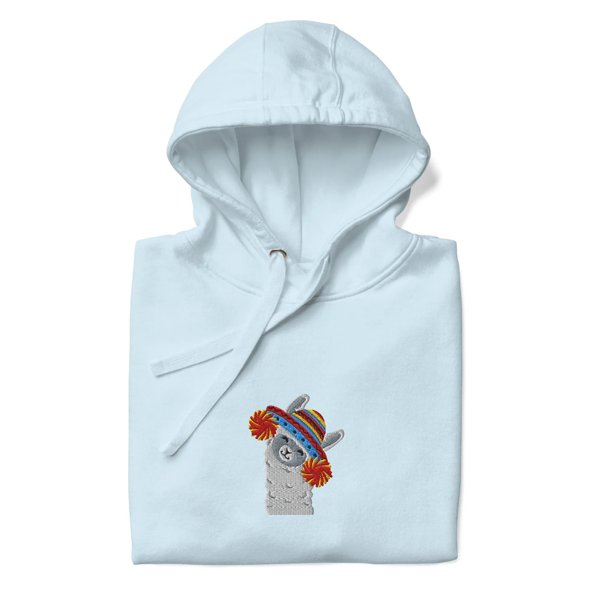 Peruvian Alpaca Embroidered Hoodie