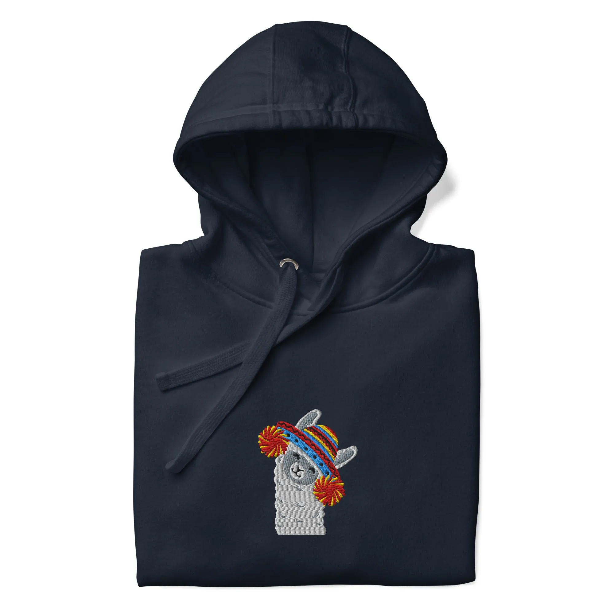 Peruvian Alpaca Embroidered Hoodie